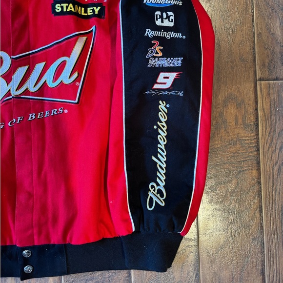 Vintage Y2K Budweiser NASCAR Chase Authentics Racing Jacket - Picture 6 of 9